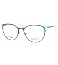 CUBISTA TITAN 8339 C3 kulaté zelené titanové brýle, Vel. 55